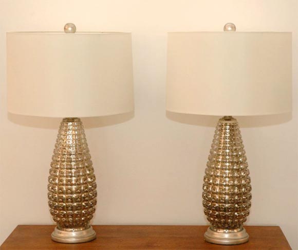 Gorgeous Mercury Glass Lamps